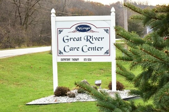 Great River Care Center Sign